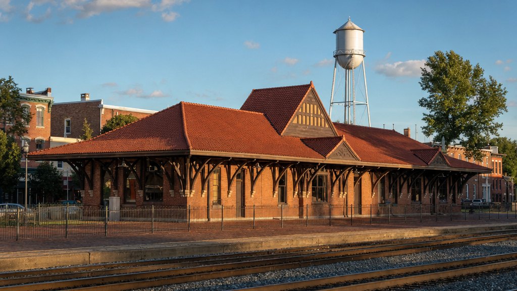 The 1914 Manassas depot, Manassas